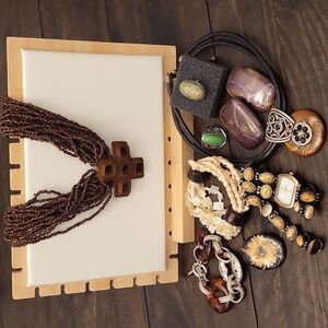 Boho Jewelry Bundle, Rings, Chico's Watch, Bracelets, And More